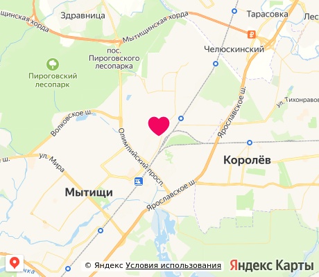 На карте