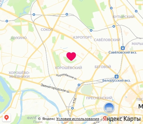 На карте