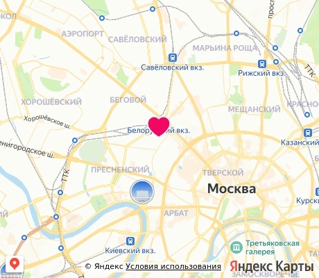На карте