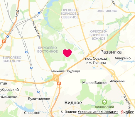 На карте