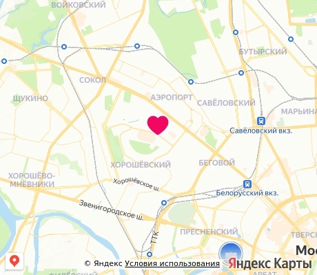 На карте