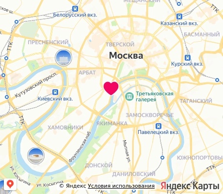 На карте