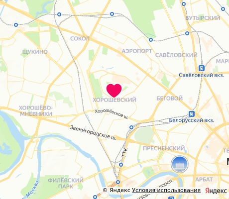 На карте
