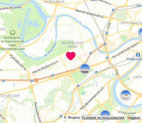 На карте