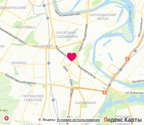 На карте