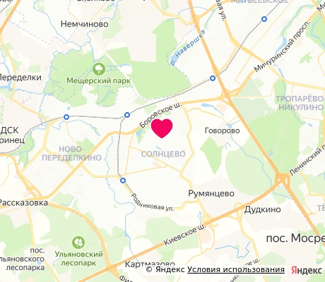 На карте