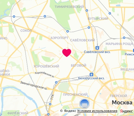 На карте