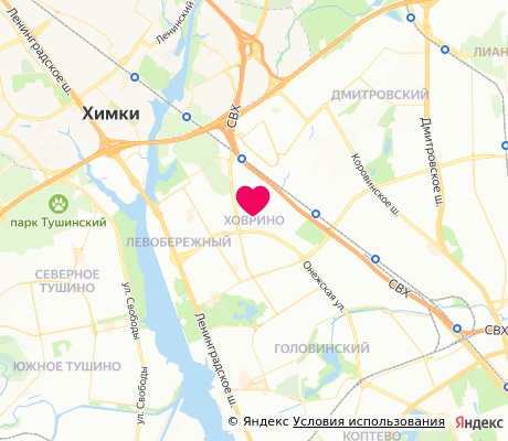 На карте