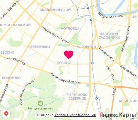 На карте