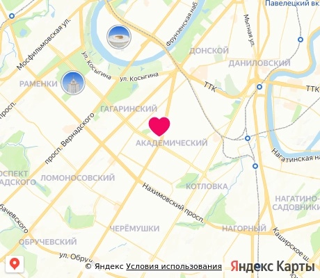 На карте