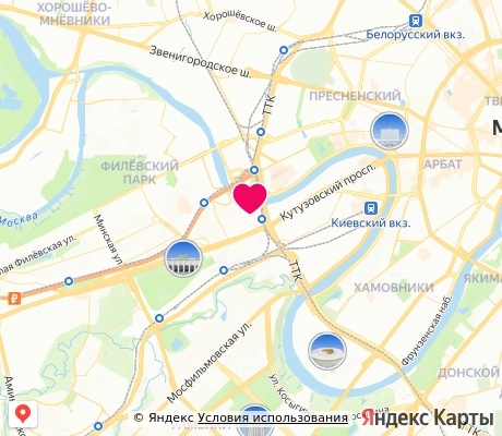 На карте