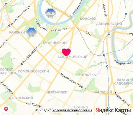 На карте