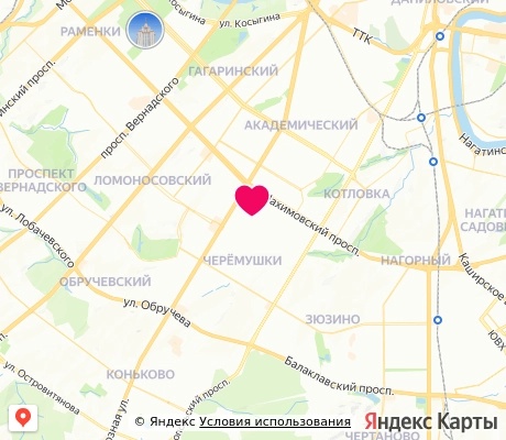 На карте