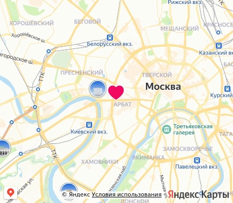 На карте