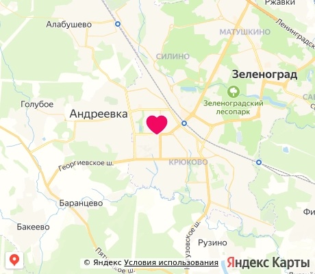 На карте