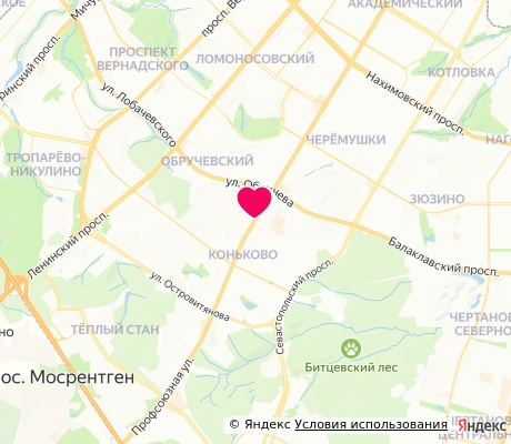 На карте