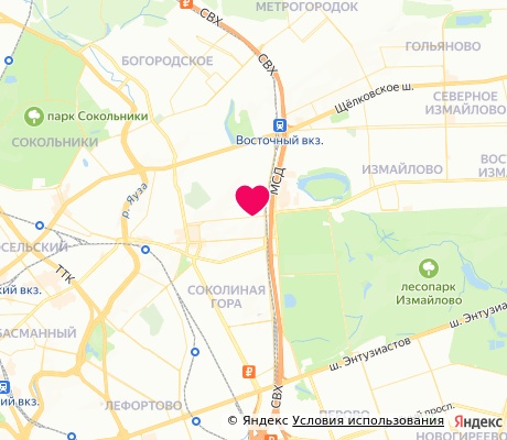 На карте