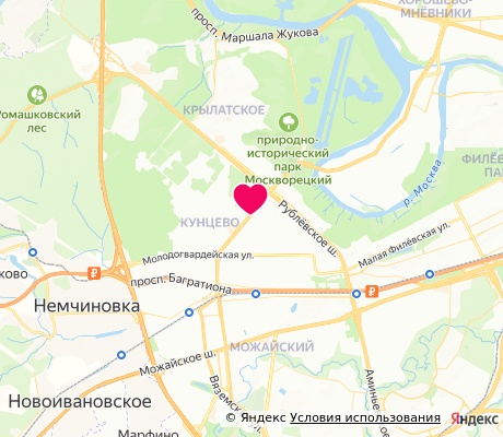 На карте