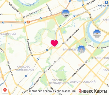 На карте