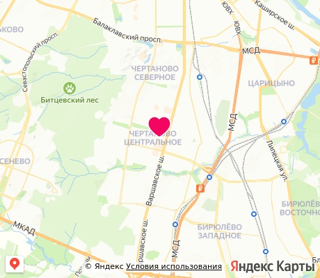 На карте