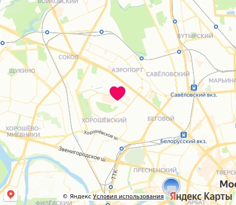 На карте