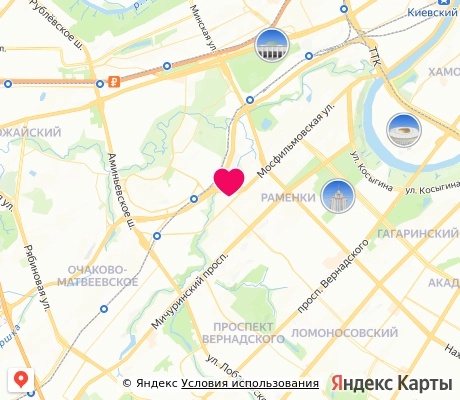 На карте