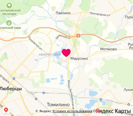 На карте