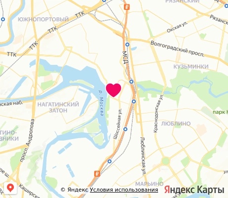 На карте