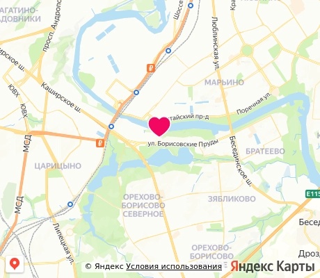 На карте