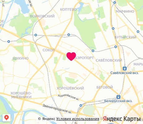 На карте