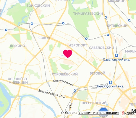 На карте