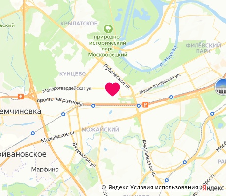 На карте