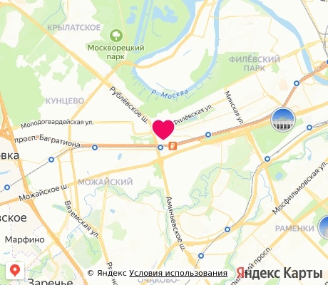 На карте