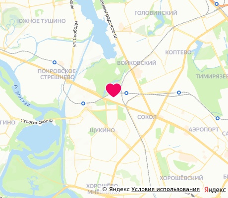 На карте