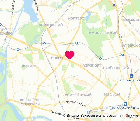 На карте