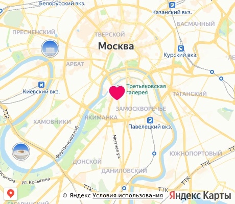 На карте