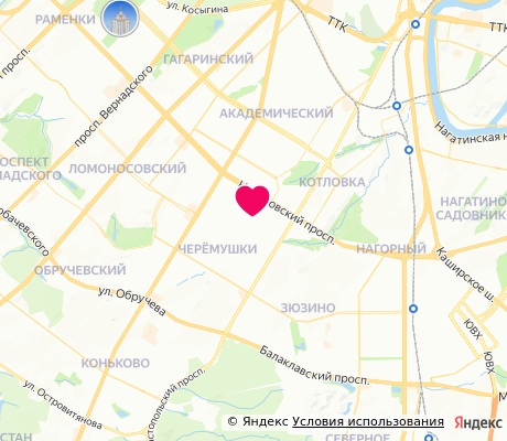 На карте