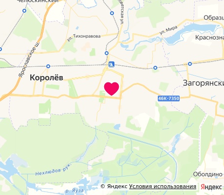 На карте