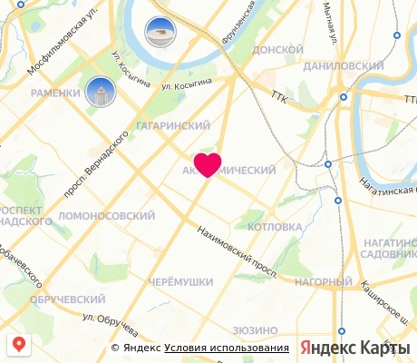 На карте
