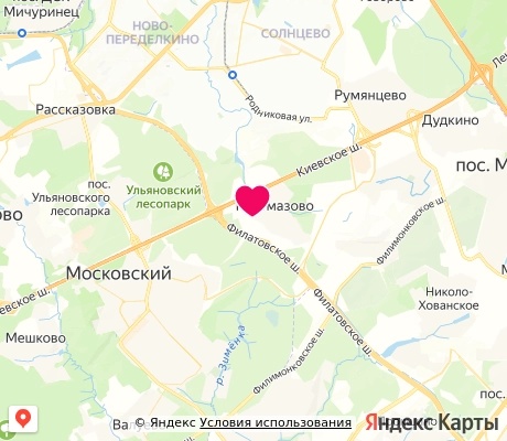 На карте