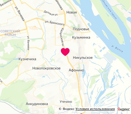 На карте