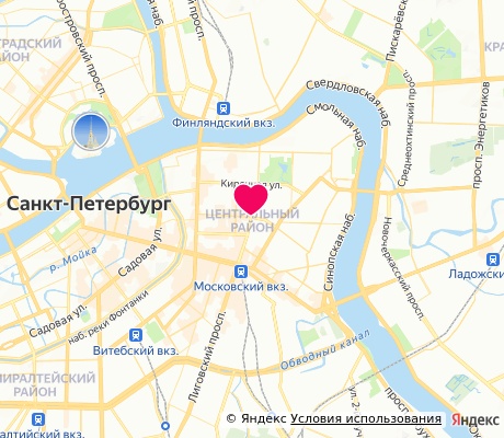 На карте