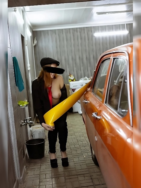 TAXI-SEXLOVE🔞❤️👄Специально для вас сделала фотосессию для подтверждения что я настоящая таксистка на своем новеньком KIA RIO🏎