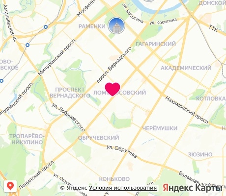 На карте