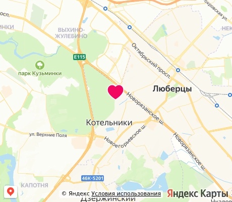 На карте