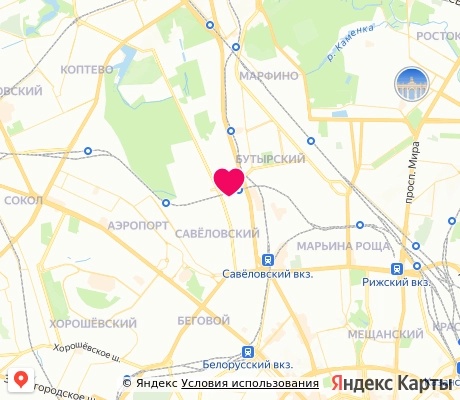 На карте