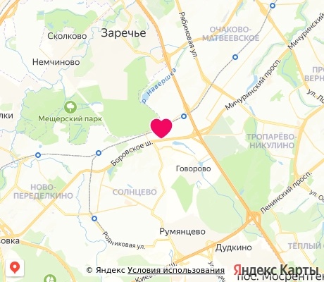 На карте