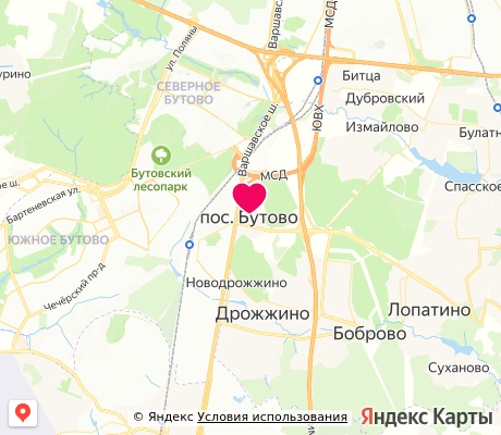 На карте