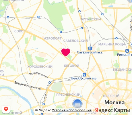 На карте