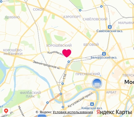 На карте